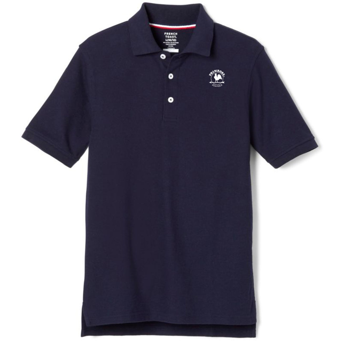 NAVY S/S PIQUE YOUTH UNIFORM POLO