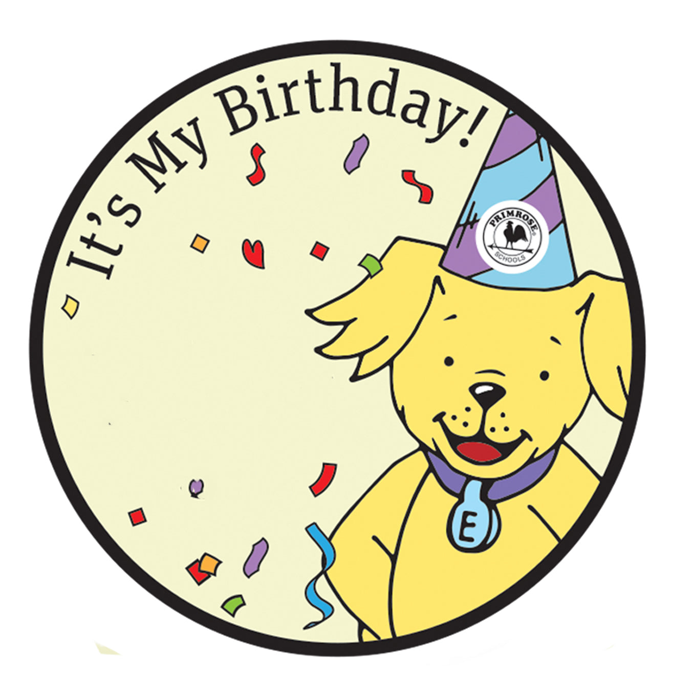 IT'S MY BIRTHDAY 3" STICKERS, 4 Sheets/24 Stickers